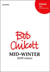 Mid-winter SATB choral sheet music cover